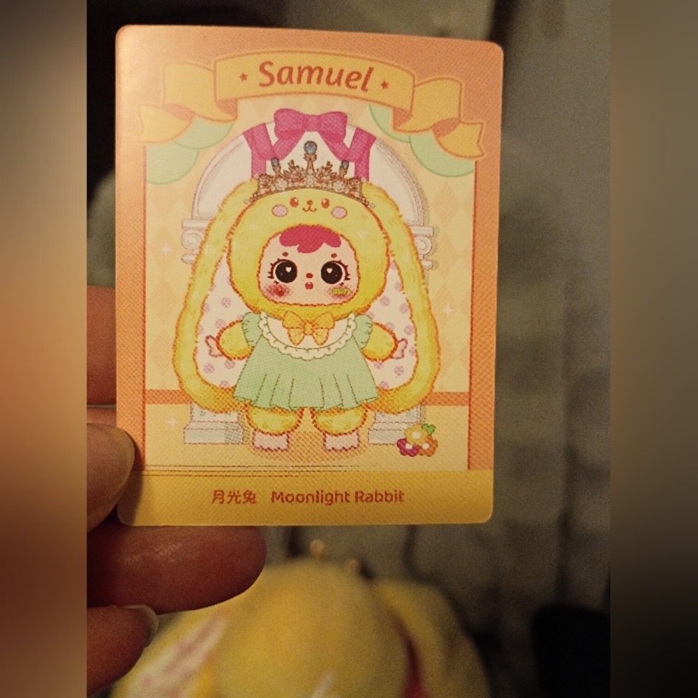 Samuel 400% Crown Rabbit Plush Doll in Yellow and Mint - Confirmed - Picture 8 of 10